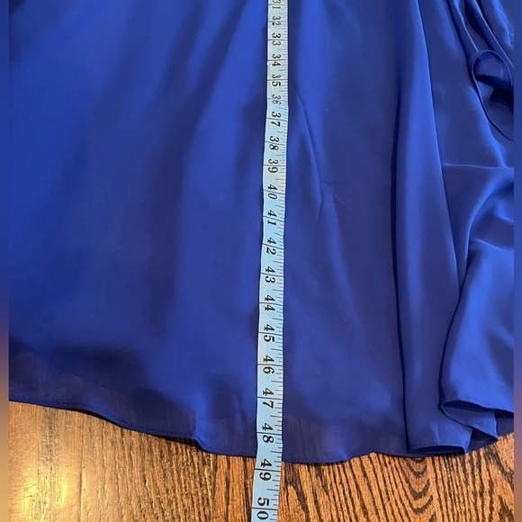 TS. Couture Womens Dress Blue Evening Gown size L/XL NWT - Picture 10 of 10